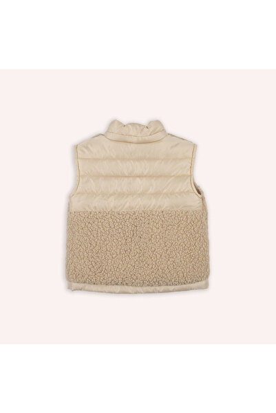 LC Waikiki Erkek Çocuk Pelüş Detaylı Micro Yelek