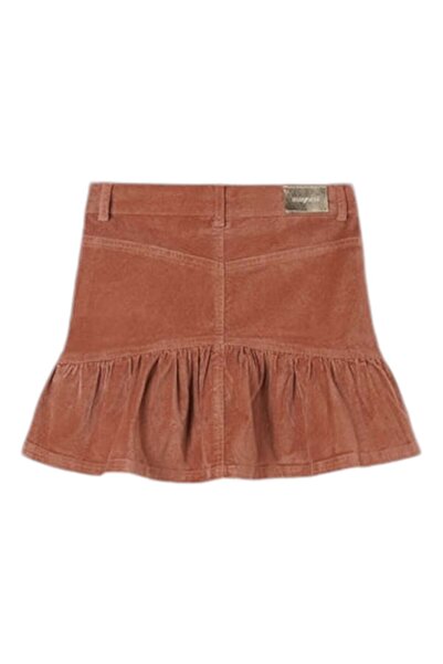 MAYORAL White hat and circular scarf with pompom