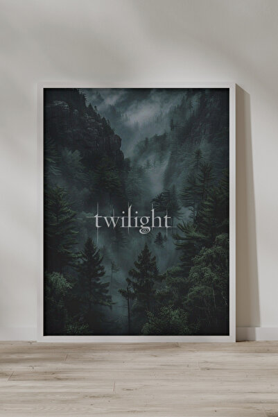 FGHGF Alacakaranlık ( Twilight ) Seri 001 Çerçevesiz Poster & Duvar Tablosu