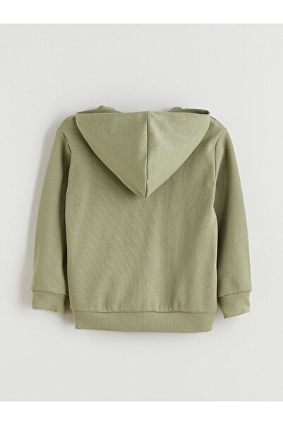 LC Waikiki Create Your Style with Uzg Store |   Hooded Boy's Pique Cardigan