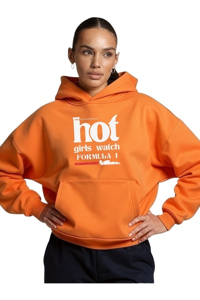 ArtYus Unisex Hot Girls Formula Colorful Custom Printed Cotton Oversize Hooded Sweatshirt