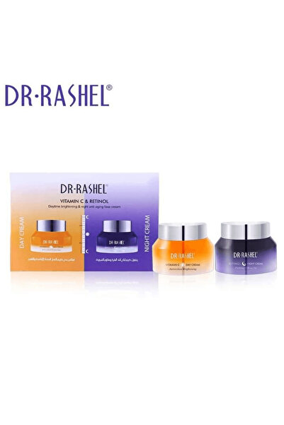 DR.RASHEL كريم الوجه النهاري والمُضيئ المُضاد للشيخوخة بحمض الفينول والريتينول أ