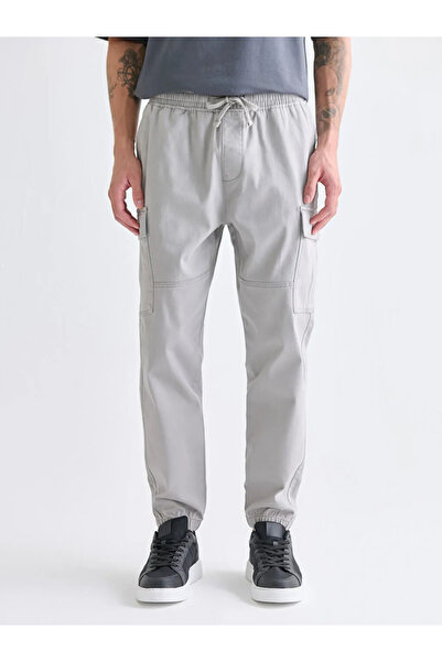 LC Waikiki XSIDE Gri Standart Kalıp Erkek Kargo Pantolon