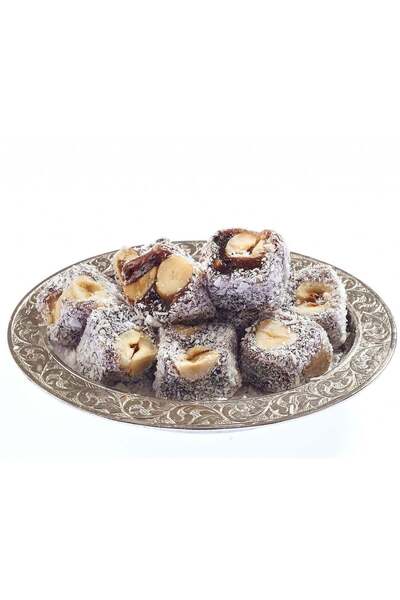 Can Kardeşler Kuruyemiş حلوى اللوكوم الصغيرة مع جوز الهند والعنب الأسود والبن...