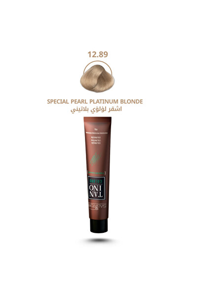 TANINO صبغة شعر بلاتينيوم أشقر لؤلؤي بدرجة 12.89