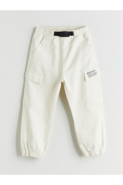 LC Waikiki Timeless Recommendations from Timeless Store |   Boys' Trousers with Elastic Waistband
