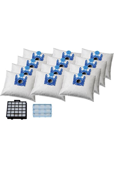 KOMA BS67PL - Set pt. aspirator BOSCH Tip G: 12 saci plastic, 1 HEPA, 1 filtru motor
