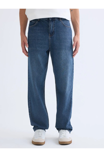 LC Waikiki LCW Jeans Indigo Baggy Fit Erkek Jean Pantolon