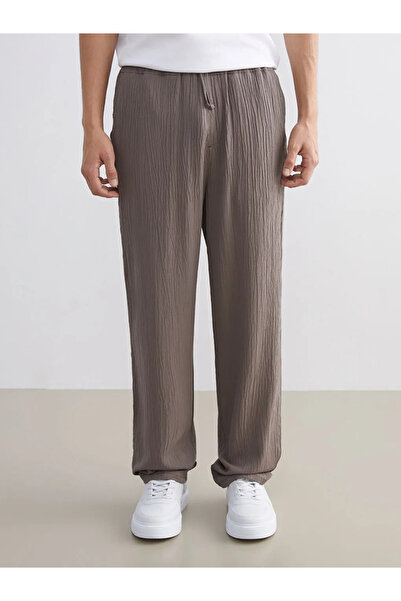 LC Waikiki XSIDE Pantaloni pentru bărbați, bej, confortabili, texturat