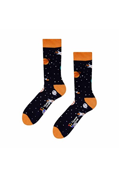 Limmon Store Galaxy Planet Color Socks