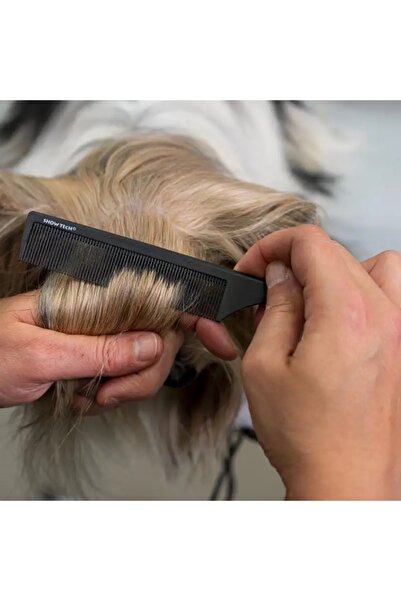 Showtech Show Tech Sivri Saplı Karbon Anti-Statik Kedi Köpek Örgü Tarağı