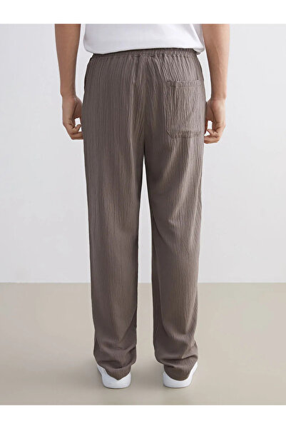 LC Waikiki XSIDE Pantaloni pentru bărbați, bej, confortabili, texturat