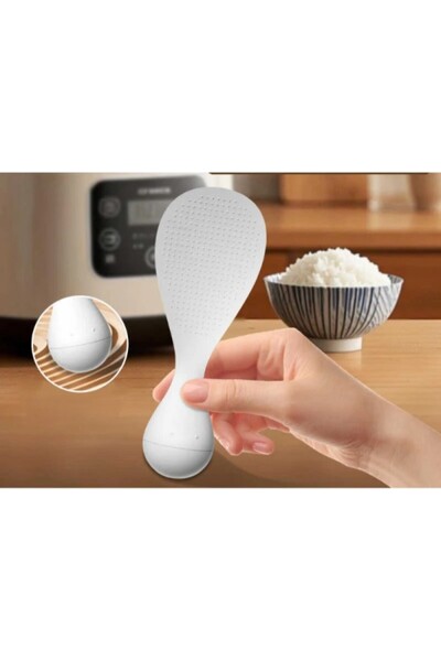 AYS DEKOR (2 Pieces) Non-Tipping Non-Stick Rice Spoon