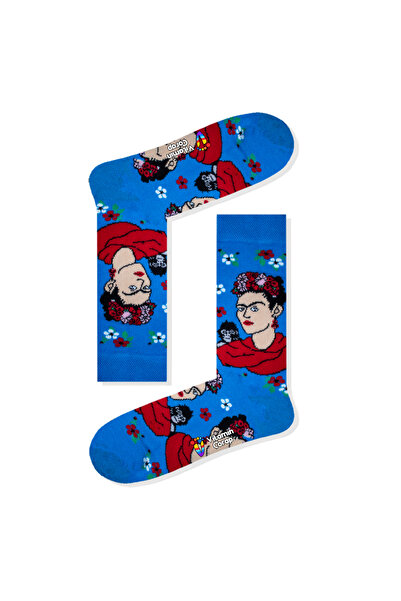 Limmon Store Artistic Blue Color Socks