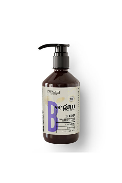 vitals hair treatment شامبو بلند كومبلكس للشعر الأشقر والمصبوغ، 500 مل