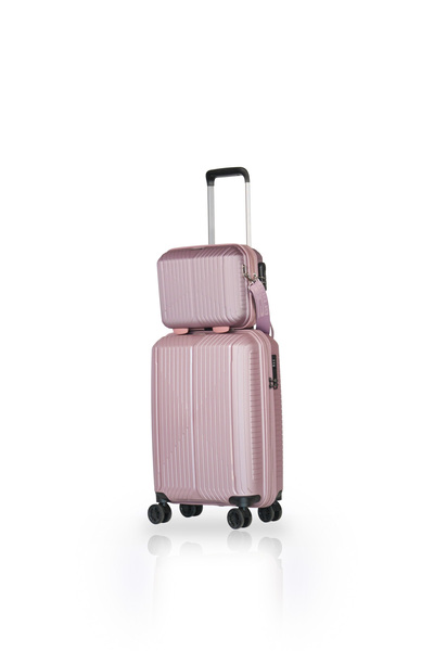 GROUND Sirius Kabin Boy Valiz + Makyaj Çantası Royal - 10728