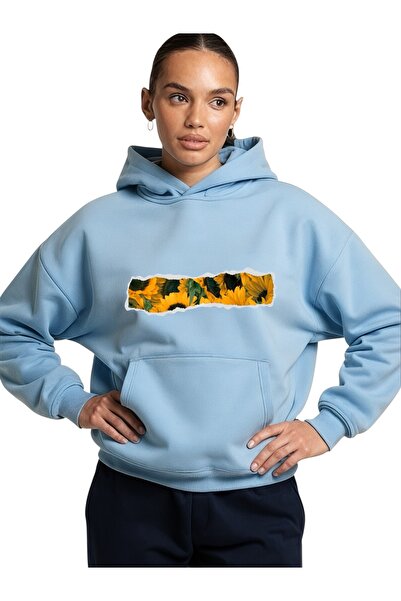 ArtYus Unisex Floarea Soarelui Colorat Special cu imprimeu Bumbac supradimens...