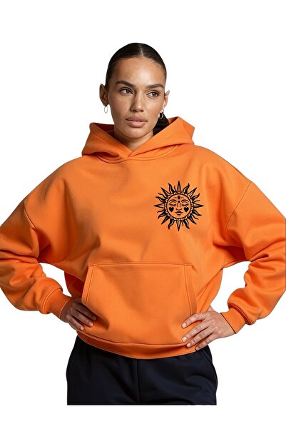 ArtYus Unisex Güneş Yanda Colorat Special cu imprimeu Bumbac supradimensionat...