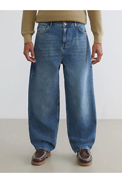 LC Waikiki Pantaloni de blugi pentru bărbați XSIDE Indigo Baggy Fit