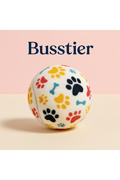 FRAME 34 3'lü Köpek Oyuncak Top Seti - 6.5 cm Renkli Tenis Topları Küçük ve Orta Irk İçin Diş Dostu, Zıplayan