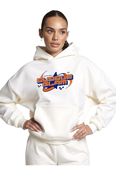 ArtYus Unisex Bubble Glam Colorat Special cu imprimeu Bumbac supradimensionat...