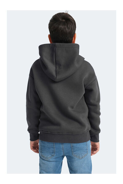 LC Waikiki LEKAN Unisex Çocuk Sweatshirt Koyu Gri