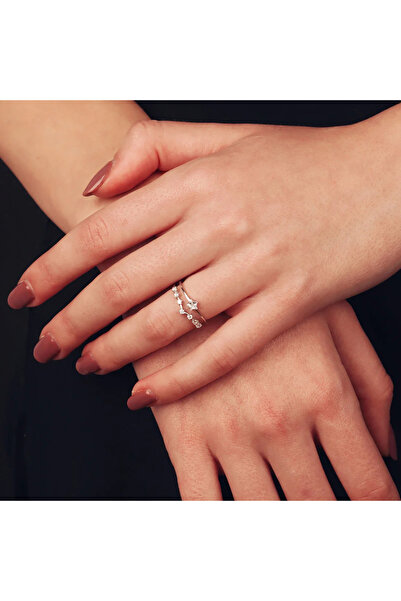 Silver berry S925 Brightening Stars Ring Size 52 Ajustable