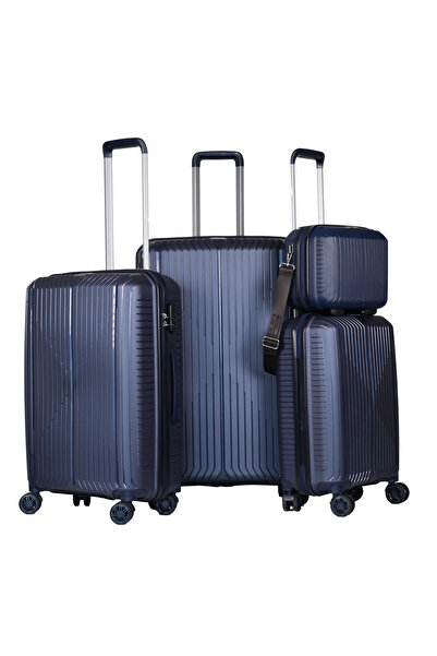 GROUND Sirius 4’lü Valiz Seti Denim - 10728