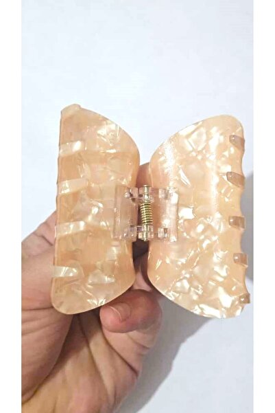 cityvision Yellow Glitter Shell Model Acetate Hair Clip 7 cm – Stylish and Durable