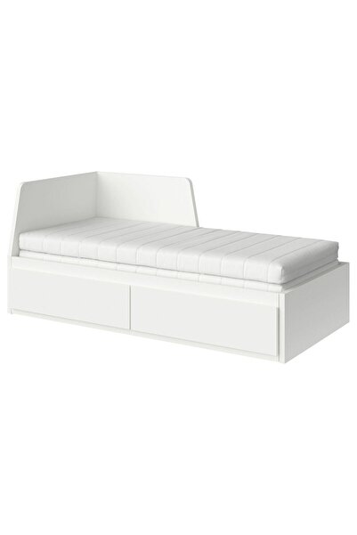hobiurun Divan, beyaz, 80x200 cm, orta sert