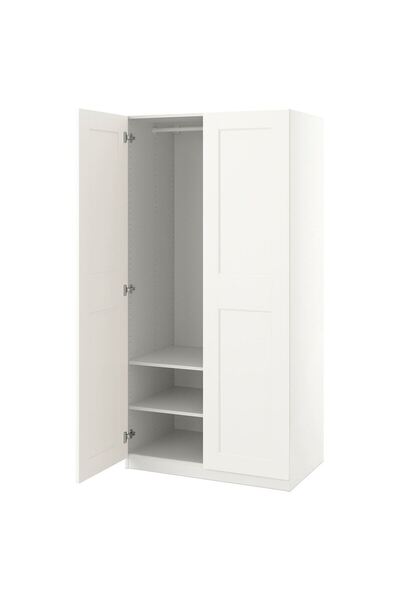 hobiurun PAX gardırop, beyaz, 100x60x201 cm