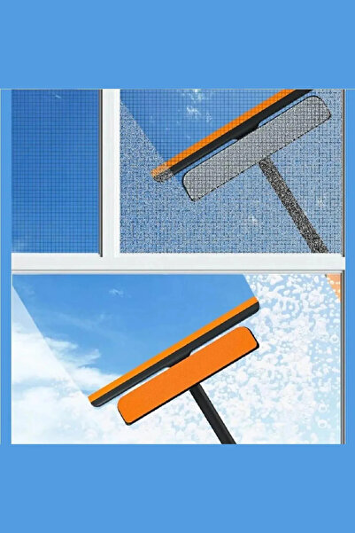 Raakmadezanmir 1 Adet 360° Dönebilir Pencere Temizleyici 3ü Bir Arada Mop ve Çekpas