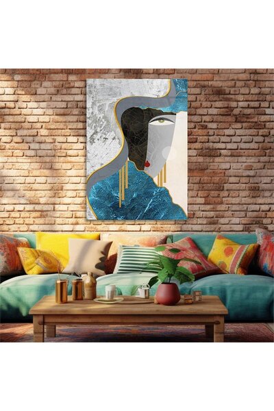 seninürünün Tablou din sticlă cu tematică artistică cu imprimare pe sticlă re...