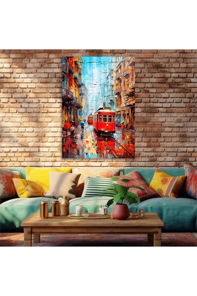 seninürünün Tablo unic din sticlă cu tematică artistică cu imprimare pe sticl...