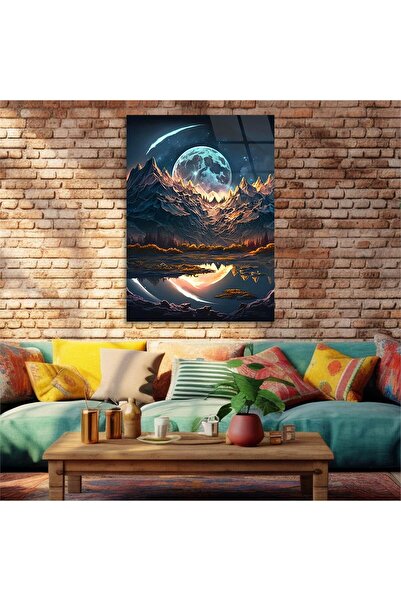 seninürünün Tablou din sticlă cu tematică artistică cu imprimare pe sticlă reală 444 S406