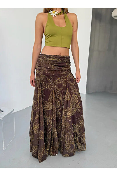 By ÖTE Premium Şal desen etek