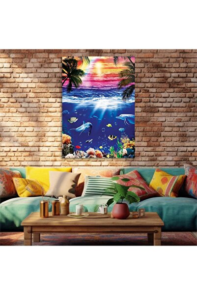 seninürünün Tablo unic din sticlă tematică cu imprimare artistică Real Cama S203