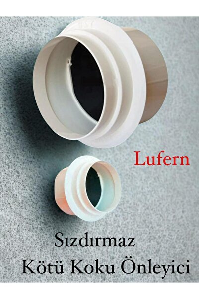 Lufern Tek Yönlü Baca Klapesi Mutfak Sızdırmaz Contalı Çekvalfi Aspiratör Davlumbaz Kötü Koku Önleyici