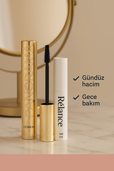Relance L’Oréal Panorama Maskara + Rélance Kaş & Kirpik Serumu | Dolgun Kirpi...