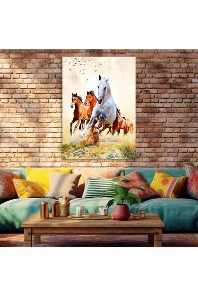 seninürünün Tablou din sticlă cu tematică artistică cu imprimare pe sticlă re...