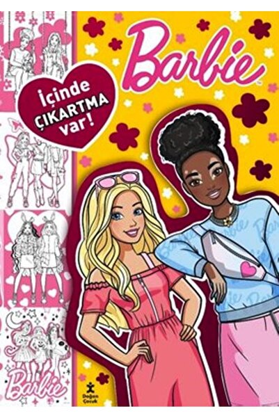 Doğan Çocuk Barbie - En Sevdiğim Boyama Kitabı - Çıkartmalı
