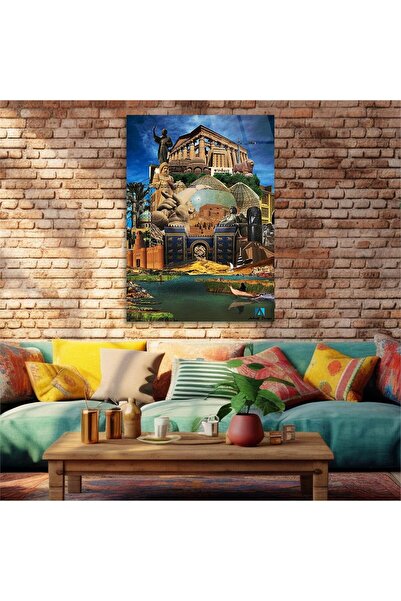 seninürünün Tablou din sticlă cu tematică artistică cu imprimare pe sticlă re...