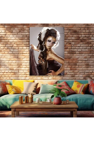 seninürünün Tablou din sticlă cu tematică artistică cu imprimare pe sticlă re...