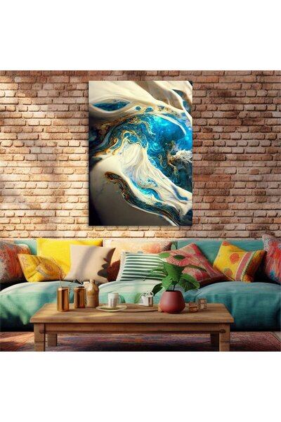 seninürünün Tablou din sticlă cu tematică artistică cu imprimare pe sticlă re...