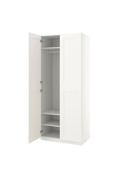 hobiurun PAX gardırop, beyaz, 100x60x236 cm