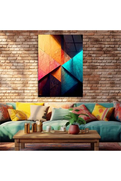 seninürünün Tablo unic din sticlă cu tematică artistică cu imprimare pe sticl...