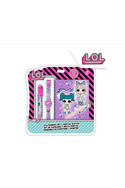 KIDS LICENSING Set Journal LOL Surprise with 6-Color Pen and Digital Watch, 3+ Years