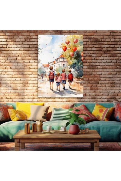 seninürünün Tablo unic din sticlă cu tematică artistică cu imprimare pe sticl...