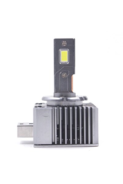 Ronys Group Set de 2 becuri de conversie HID-LED, D1S, 90W, 20000lm, CSP, Canbus, miez dublu de cupru, radiator din aluminiu