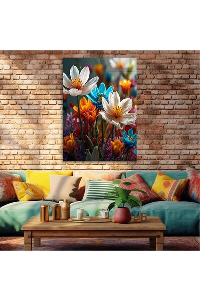 seninürünün Tablo unic din sticlă cu tematică artistică cu imprimare pe sticl...